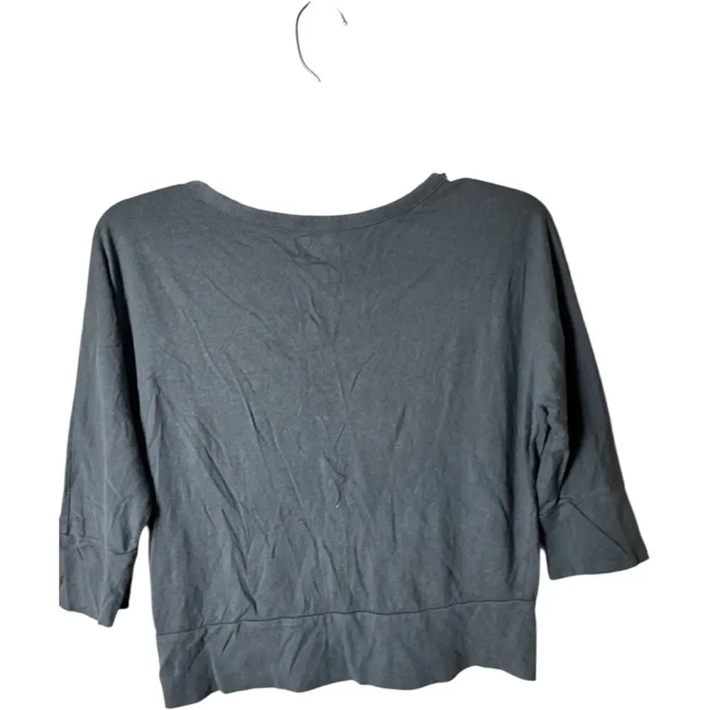 Old Navy Girls Gray Quarter Sleeve Graphic Tee Sz  L